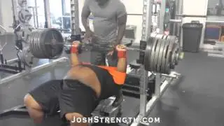 Robert Wilkerson, 755 Close Grip Bench in Ram