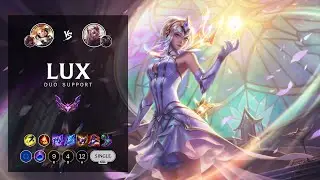 Lux Support vs Rakan - EUW Master Patch 12.6