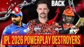 DESTROYERS OF  THE POWERPLAY OF IPL 2026 🤔 Shocking List Of The Players 😱 Everyone Was Shocked 🤯
