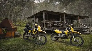 Exploring Lake Rowallan on DR-Zs | Tasmania Adventure Riding