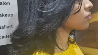 Hair cutting for ladies at ladies salon mysore kushis beauty salon