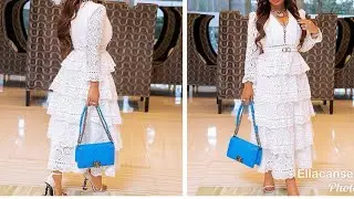 Ruffle Frill Layered Tier Dress Tutorial( EASY)