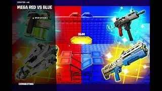 Playing a lil bit of mega 1v1 on fortnite