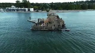 Locarno Beach | Kitsilano | Vancouver BC | Full HD | Drone View