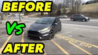 Ford Fiesta ST BEFORE & AFTER! MUFFLER DELETE Vs THERMAL R&D CAT BACK!