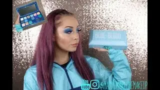 The New Jeffree Star Blue Blood Palette Review!!