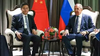 Chinese, Russian foreign ministers meet in Goa, India