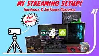 My Streaming Setup Tour! How do I go LIVE? Hardware & Software Setup. Ascending Techie Live BTS.