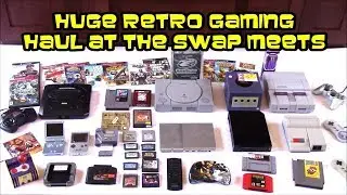 Huge Retro Gaming Haul at Swap Meets in Colorado & California. Happy 4th of July