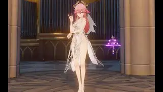 Wedding YAE MIKO SKIN Showcase #1 - GENSHIN IMPACT LUNIMATER