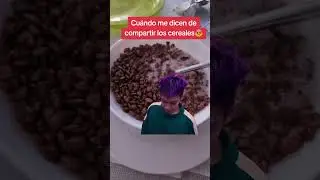 Los CEREALES NO SE COMPARTEN!😡 #humor #shorts #oriolin98 #juegocalamar2