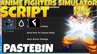 The BEST Anime Fighters Simulator Script | Auto Farm + Hatch +Auto Time Trial & MORE | PASTEBIN 2023