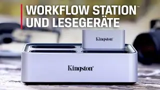 USB 3.2-Kartenleseger&auml;te und Hub &ndash; Kingston Workflow Station und Leseger&auml;te