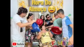 Se Não Tem Pratos Não Tem Almoço!  Confusão Na Hora De Pegar o Rango Na Casa De Xaninha 😄