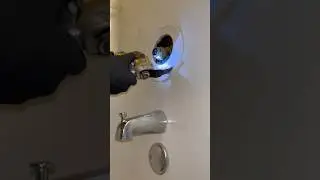 Part 1:Replacing a Shower Valve #plumbing #plumber #shower #plumbingrepair #diy #howto #asmr #shorts