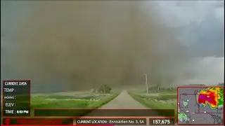 Insane Saskatchewan Tornado Intercept - Live As It Happened