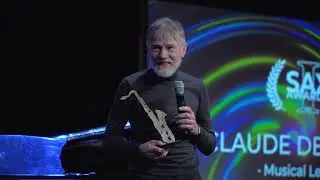 ANDORRA SAX FEST: SAX AWARDS for Claude DELANGLE (Musical Legacy AWARD)