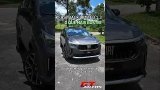 O que eu mais gostei no Fiat Fastback Limited Edition 1.3 Turbo 2026! #shorts