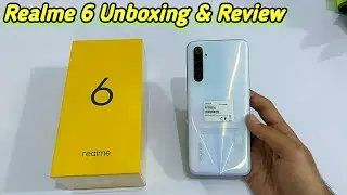 Realme 6 Unboxing & First Impression Review  !