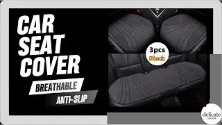 Suede Car Seat Cover &ndash; Breathable, Anti-Slip & Stylish Protection