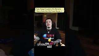 Faze Adapt рассказывает о банане 🍌 История из старого дома Faze 💀 #adapt #faze #banana #nikan