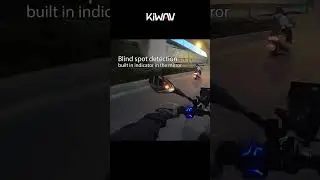 Latest technology motorcycle blind spot detection system 79GHz