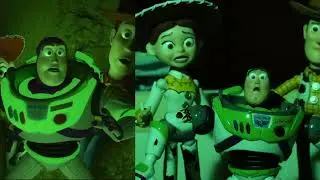 Hand Signals Toy Story of Terror Stop Motion Comparison