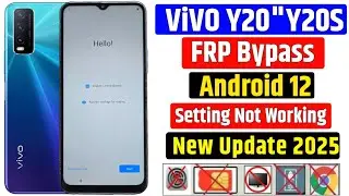 Vivo Y20 Frp Bypass Android 12 