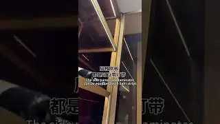 全铝玻璃酒柜，气隐藏铰链比普通铰链更稳定