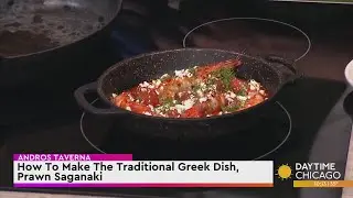 How To Make The Traditional Greek Dish, Prawn Saganaki