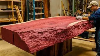 Do You Have Ideas for Broken Old Wood? Watch a Carpenter Transform It in a Unique Way