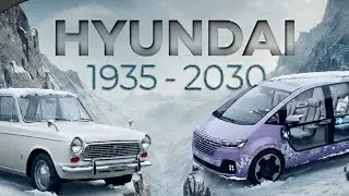 Hyundai Cars Evolution 1935 - 2030 | Hyundai car transformation in 8k