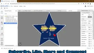 Как создать печатную плату нестандартной формы в Easy EDA