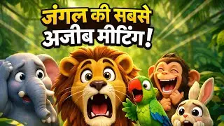 #जंगल की सबसे अजीब मीटिंग #