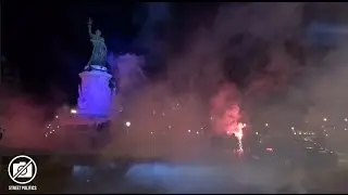 #NuitDesBarricades apr&egrave;s le 1er tour des &eacute;lections pr&eacute;sidentielles - Paris 23/04/17