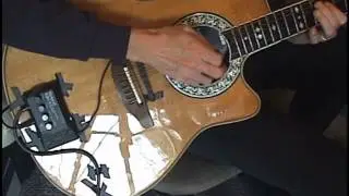 Roland GK-1 GR-300 and Ovation Acoustic Guitar