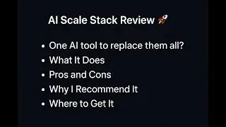 I Tried AI Scale Stack So You Don&rsquo;t Have To! AI Scale Stack Review