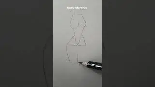 Easy way to draw female body