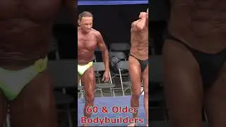 60 & Older Bodybuilders Most Muscular Pose