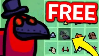 HOW TO GET FREE HALLOWEEN HATS IN AMONG US! UNLOCK ALL HALLOWEEN SKINS IN AMONG US (iOS/ANDROID/PC)
