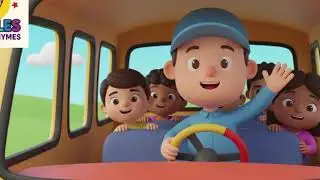 Wheels on the Bus 🚌  Fun Bus Ride Song for Kids Charles Nursery Rhymes