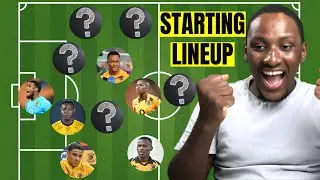 Kaizer Chiefs vs Golden Arrows (Starting XI)
