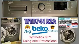 BEKO WTB741R2A, Synthetic 60°c Using Ariel Professional