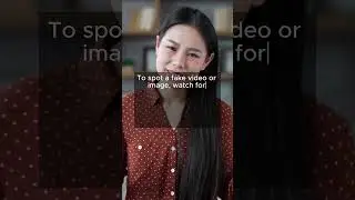 How to Spot Deepfake Videos and Images | Stay Safe Online! #DeepfakeAwareness #TheOneMinTech