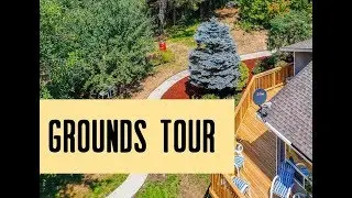 Take a tour of the lovely grounds of Bothell House tucked into trees