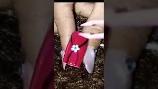 🌸 Sirf 5 Minute Me Red Flower Nail Art 😍💅 | Easy Nail Design for Beginners | #Shorts#nailart #shorts