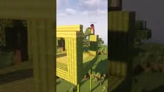 bamboo house design #minecraft #minecraftbuilding #timelapsebuild
