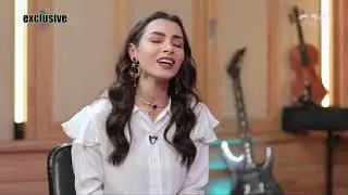 كارمن سليمان تغني 180 درجة لتامر حسني