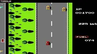 Road Fighter Nintendo Entertaiment System NES