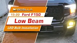 2015-2020 Ford F-150 LED Headlight Bulb Installation | Boslla Bullet LED